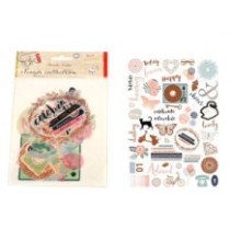 Die-cuts 55 piezas. Rosie´s in Style