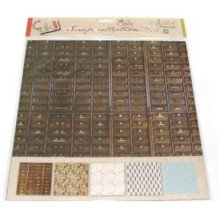 Set de 5 hojas Book Club 30 x 30