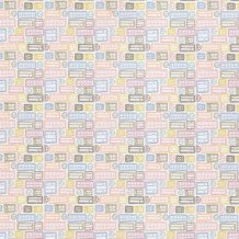 Set de 5 hojas Book Club 30 x 30