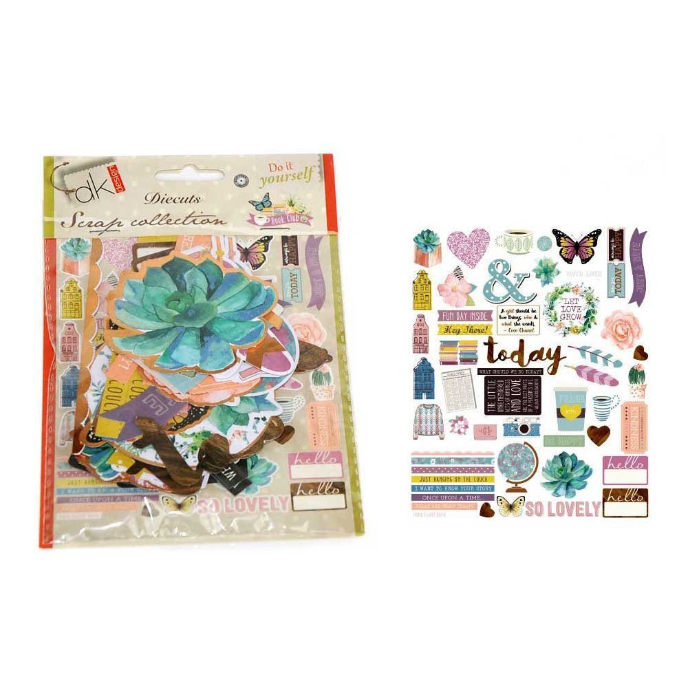 Die-cuts 106 piezas Book Club