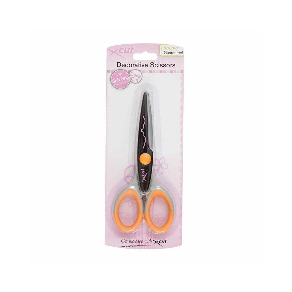 Tijeras Decorativas Soft Grip - Nubes