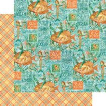 Graphic 45 Voyage Beneath the Sea Bloc 24 Hojas 12 x 12