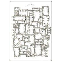 Molde de modelaje flexible tamaño A5. Plaquette