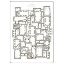 Molde de modelaje flexible tamaño A5. Plaquette