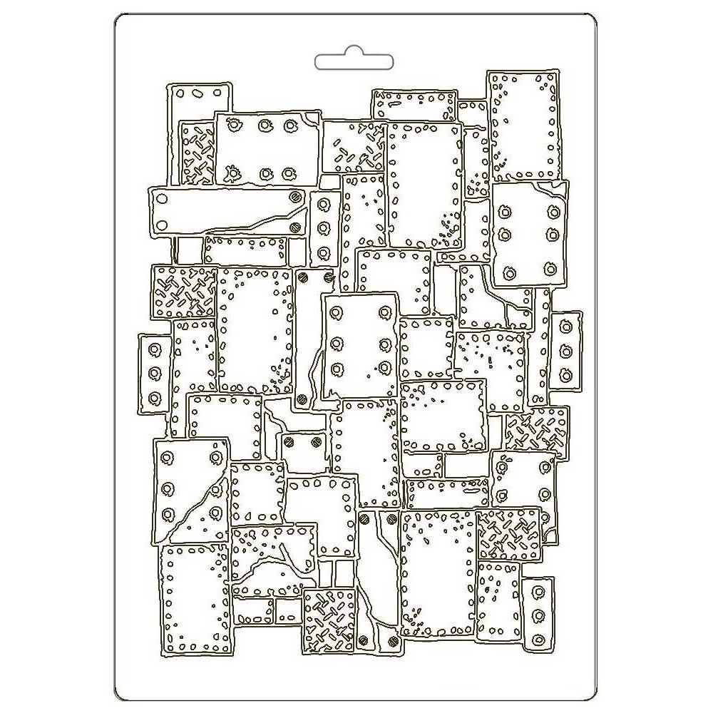 Molde de modelaje flexible tamaño A5. Plaquette