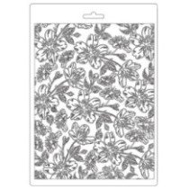 Molde de modelaje flexible tamaño A5. Atelier Van Gogh Flores