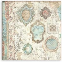 Alice in Wonderland and through the Loo. Bloc de Scrapbooking 10 hojas 20.3 x 20.3 (8 x 8)