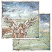 Sir Vagabond. Stamperia 20,3x20,3 cm. Bloc Scrap 10 hojas