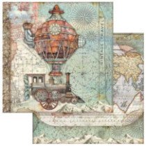 Sir Vagabond. Stamperia 20,3x20,3 cm. Bloc Scrap 10 hojas