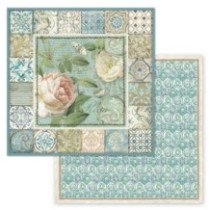 Azulejos de sueño. Bloc de Scrapbooking 10 hojas 20.3 x 20.3 (8 x 8) 2 caras