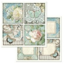 Azulejos de sueño. Bloc de Scrapbooking 10 hojas 20.3 x 20.3 (8 x 8) 2 caras