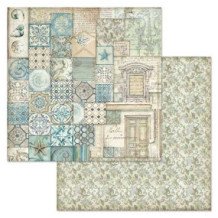 Azulejos de sueño. Bloc de Scrapbooking 10 hojas 20.3 x 20.3 (8 x 8) 2 caras