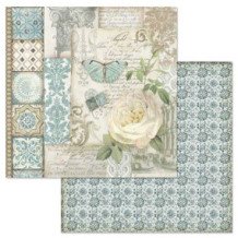 Azulejos de sueño. Bloc de Scrapbooking 10 hojas 20.3 x 20.3 (8 x 8) 2 caras