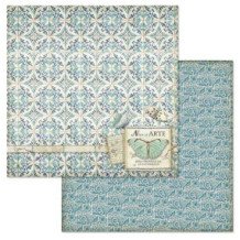 Azulejos de sueño. Bloc de Scrapbooking 10 hojas 20.3 x 20.3 (8 x 8) 2 caras