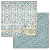 Azulejos de sueño. Bloc de Scrapbooking 10 hojas 20.3 x 20.3 (8 x 8) 2 caras