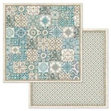 Azulejos de sueño. Bloc de Scrapbooking 10 hojas 20.3 x 20.3 (8 x 8) 2 caras