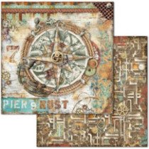 Sea World. Bloc de Scrapbooking 10 hojas 20.3 x 20.3 (8 x 8) 2 caras