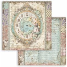 Alicia a través del espejo (Alice Through the Looking Glass). Bloc de Scrapbooking 22 hojas 30.5x30.5 (12x12)