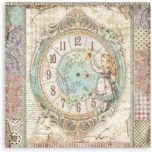 Alicia a través del espejo (Alice Through the Looking Glass). Bloc de Scrapbooking 22 hojas 30.5x30.5 (12x12)