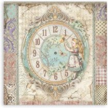 Alicia a través del espejo (Alice Through the Looking Glass). Bloc de Scrapbooking 22 hojas 30.5x30.5 (12x12)