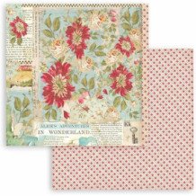 Alicia a través del espejo (Alice Through the Looking Glass). Bloc de Scrapbooking 22 hojas 30.5x30.5 (12x12)