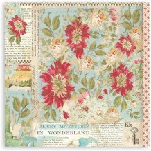 Alicia a través del espejo (Alice Through the Looking Glass). Bloc de Scrapbooking 22 hojas 30.5x30.5 (12x12)