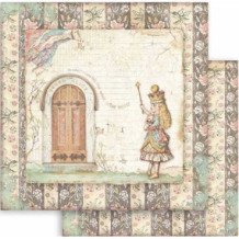 Alicia a través del espejo (Alice Through the Looking Glass). Bloc de Scrapbooking 10 hojas 30.5x30.5 (12x12)