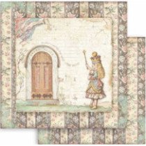 Alicia a través del espejo (Alice Through the Looking Glass). Bloc de Scrapbooking 10 hojas 30.5x30.5 (12x12)