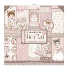 Little Girl. Bloc de Scrapbooking 10 hojas 30.5x30.5 (12x12)