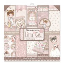 Little Girl. Bloc de Scrapbooking 10 hojas 30.5x30.5 (12x12)