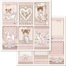 Little Girl. Bloc de Scrapbooking 10 hojas 30.5x30.5 (12x12)