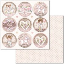 Little Girl. Bloc de Scrapbooking 10 hojas 30.5x30.5 (12x12)
