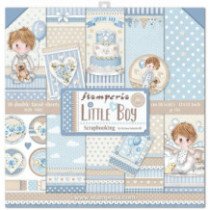 Little Boy. Bloc de Scrapbooking 10 hojas 30.5x30.5 (12x12) - Tatiana Antonicelli