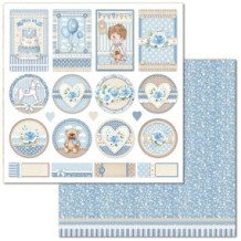 Little Boy. Bloc de Scrapbooking 10 hojas 30.5x30.5 (12x12) - Tatiana Antonicelli