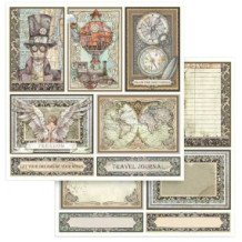 Sir Vagabond. Stamperia Bloc de Scrapbooking 10 hojas 30.5x30.5 (12x12) - Antonis Tzanidakis