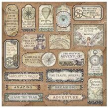 Sir Vagabond. Stamperia Bloc de Scrapbooking 10 hojas 30.5x30.5 (12x12) - Antonis Tzanidakis