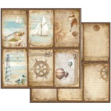 Sea Land. Bloc de Scrapbooking 10 hojas 30.5x30.5 (12x12)