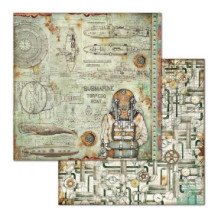 Sea World. Bloc de Scrapbooking 10 hojas 30.5x30.5 (12x12) - Antonis Tzanidakis