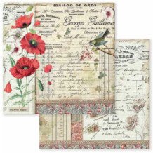 Spring Botanic. Bloc de Scrapbooking 10 hojas 30.5x30.5 (12x12)