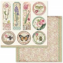 Spring Botanic. Bloc de Scrapbooking 10 hojas 30.5x30.5 (12x12)