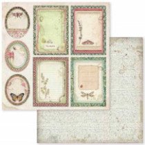 Spring Botanic. Bloc de Scrapbooking 10 hojas 30.5x30.5 (12x12)