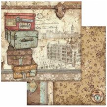 Lady Vagabond. Stamperia 20,3x20,3 cm. Bloc Scrap 10 hojas - Belinda Basson