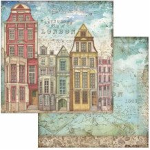 Lady Vagabond. Stamperia 20,3x20,3 cm. Bloc Scrap 10 hojas - Belinda Basson