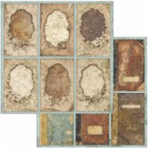 Lady Vagabond. Stamperia 20,3x20,3 cm. Bloc Scrap 10 hojas - Belinda Basson